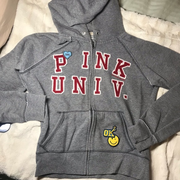 PINK Victoria's Secret Tops - PINK zip up hoodie